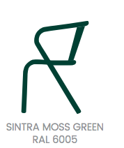 arcalo chair moss green