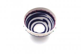 Anna Westerlund dark blue bowl