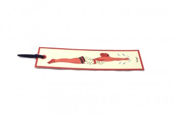 woman bookmark
